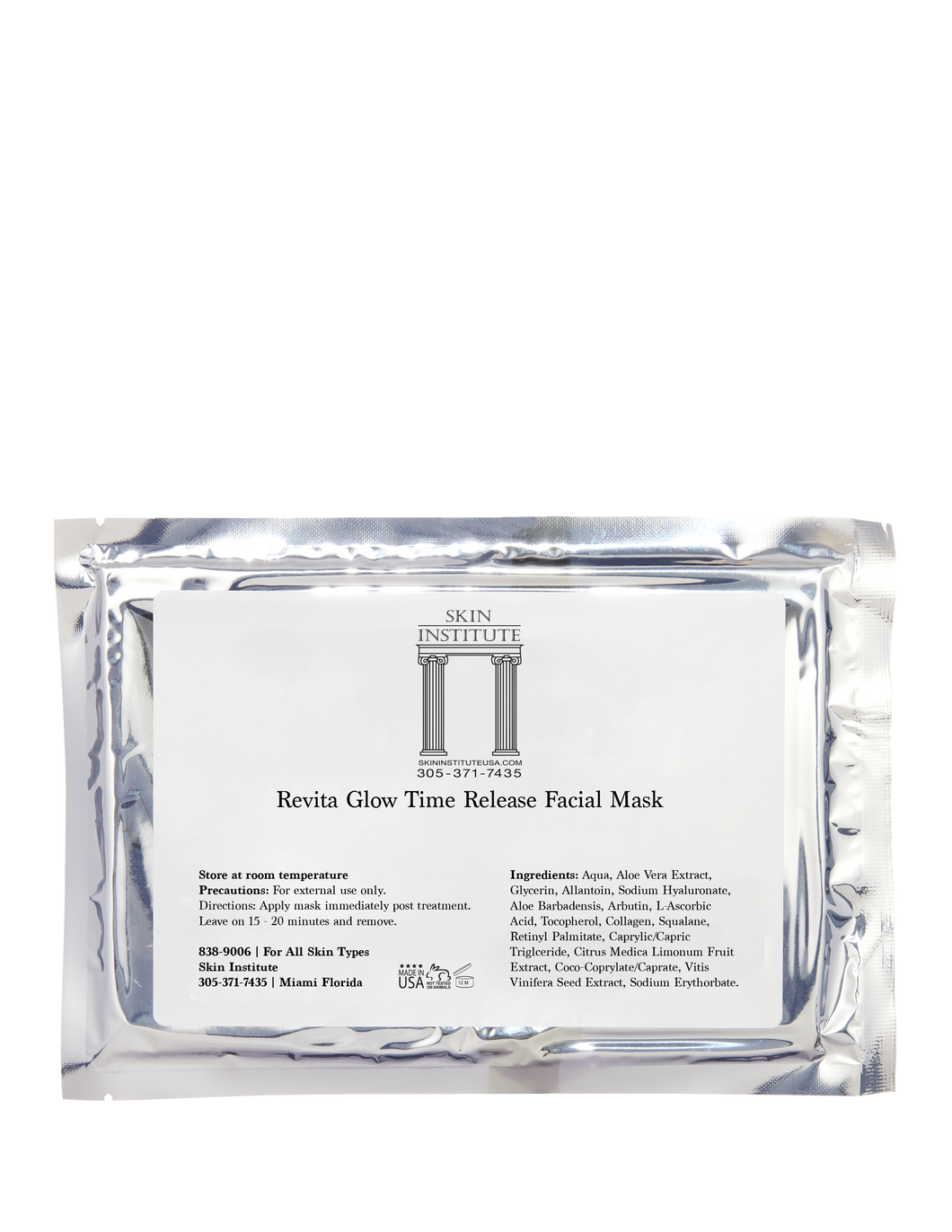 Revita Glow Time Release Facial Mask $22 each